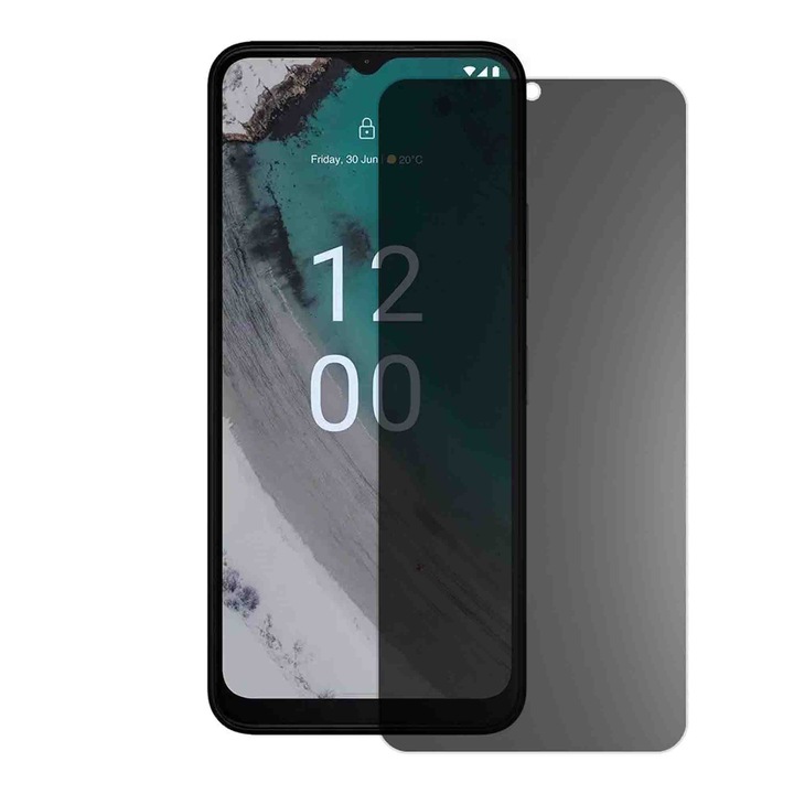 SILKASE matt adatvédő fólia Nokia C32-hez, képernyővédő, szilikon