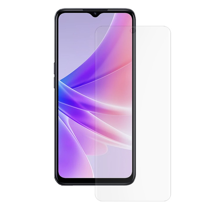 SILKASE matt fólia Oppo A77-hez, képernyővédő, szilikon