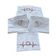 Lenjerie de pat brodata Family by Ariale, pentru 2 persoane, 4 piese, bumbac ranforce, 200 x220 cm, Alb
