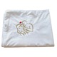 Lenjerie de pat brodata Family by Ariale, pentru 2 persoane, 4 piese, bumbac ranforce, 200 x220 cm, Alb