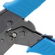Professzionális krimpelő fogó, elektromos kábel krimpelő készlet, működési tartomány 0,5-6 mm², kék-fekete