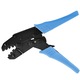 Professzionális krimpelő fogó, elektromos kábel krimpelő készlet, működési tartomány 0,5-6 mm², kék-fekete
