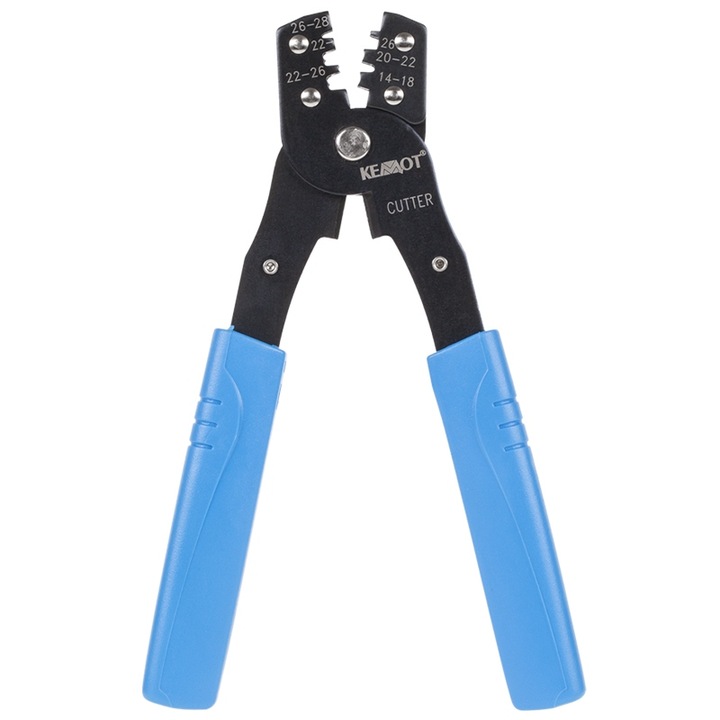 Krimpelő fogó csatlakozókhoz