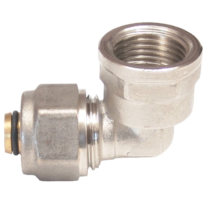 Cot pentru teava pexal P + FI, 3/4, Piulita x 3/4Fi