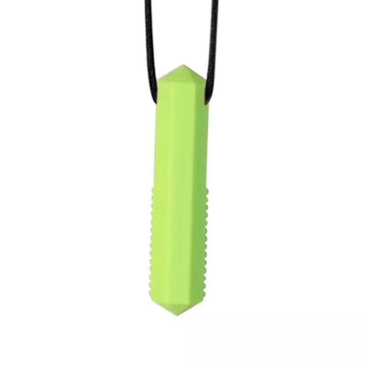 Rágóka játék, Livoyn, Szilikon, Zöld