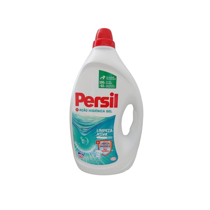 Перилен препарат за бяло пране, Persil gel, 50 пранета