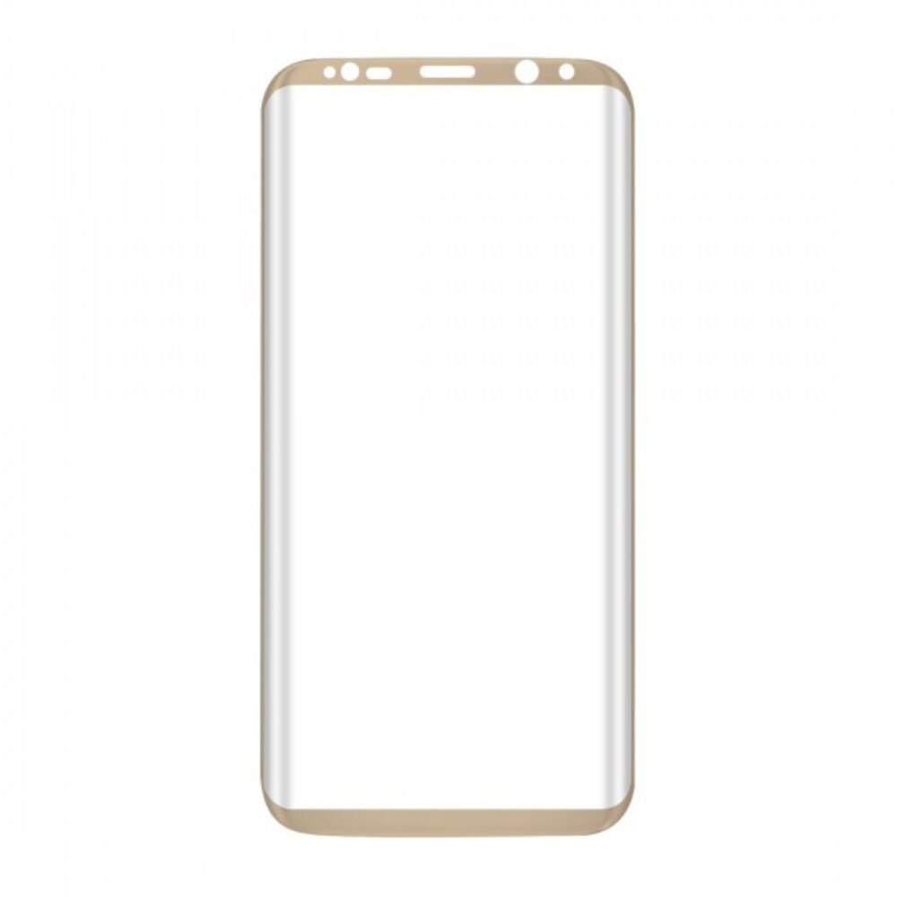 Folie din sticla temperata Eurocell pentru Samsung Galaxy S8 Plus, auriu