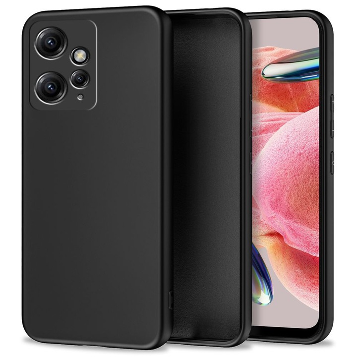 Tech-Protect icon xiaomi redmi note 12 4g / lte fekete telefontok