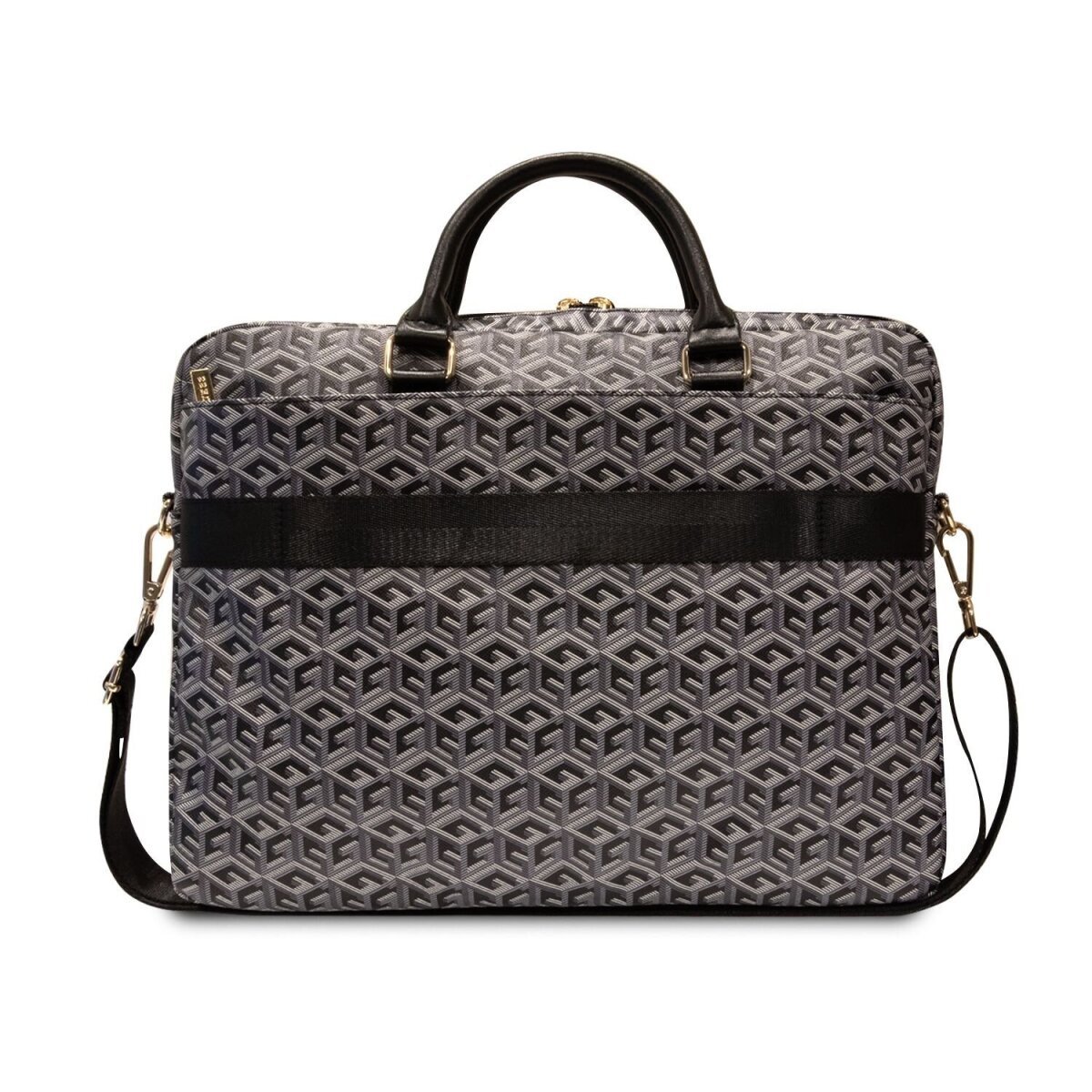 Geanta Guess PU G Cube Computer Bag 15/16" Black
