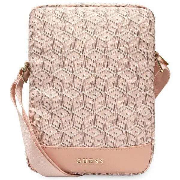 Geanta tableta, Guess, Crossbody, 11", Roz