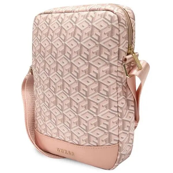 Geanta tableta, Guess, Crossbody, 11", Roz