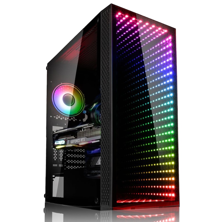 Sistem Desktop PC GAMING Nitro Ultra3 Intel® SIX-Core™ i5-10400 4.1 Ghz, 16GB DDR4, 1000GB SSD, VIDEO 4GB GDDR5