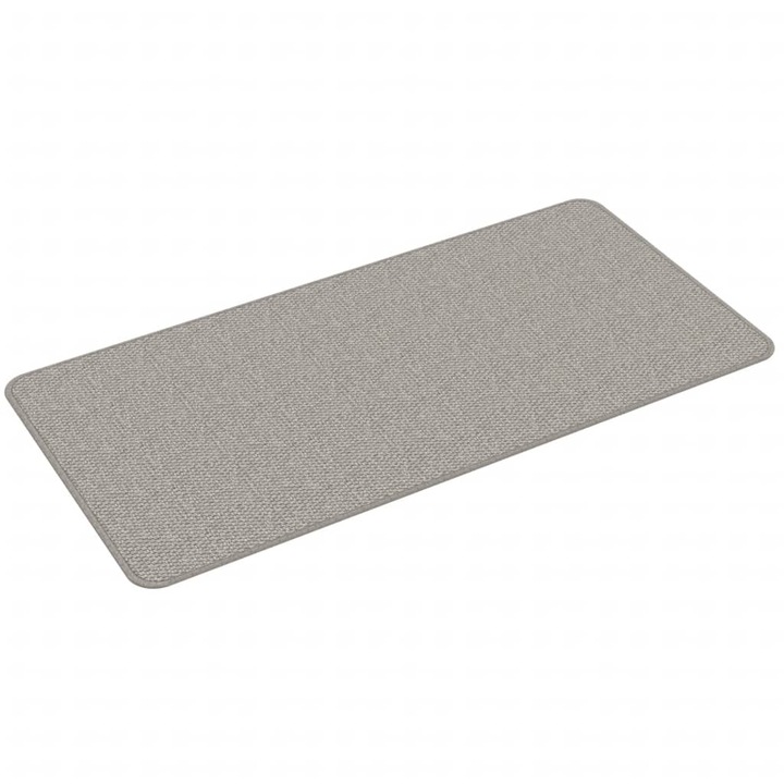 Covor traversa aspect sisal vidaXL, gri taupe, 50x100 cm