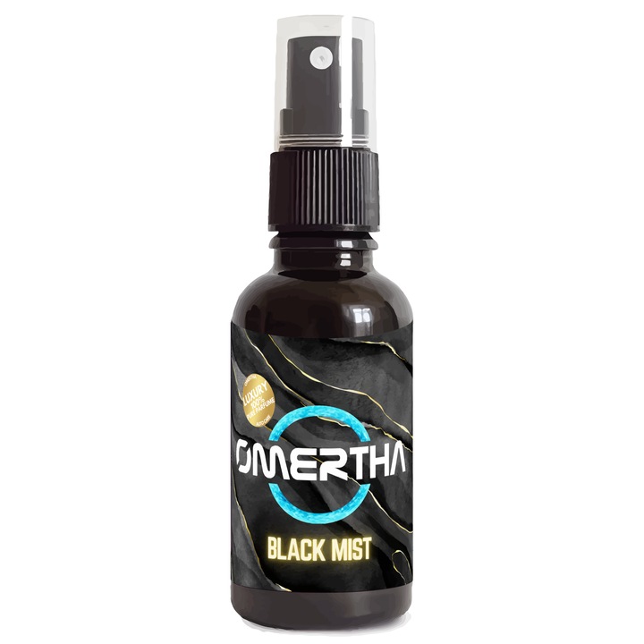 Odorizant Auto Esenta Parfum Ultra Concentrat Luxury Line Black Mist, Omertha, 30 ml
