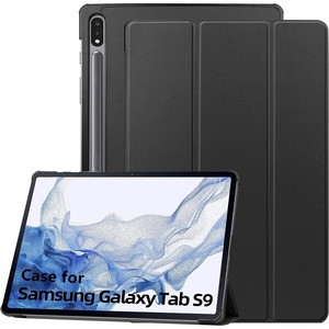 Husa pentru Samsung Galaxy Tab S9 11 inch Slim UltraLight functie sleep/wake-up, Aiyando, negru