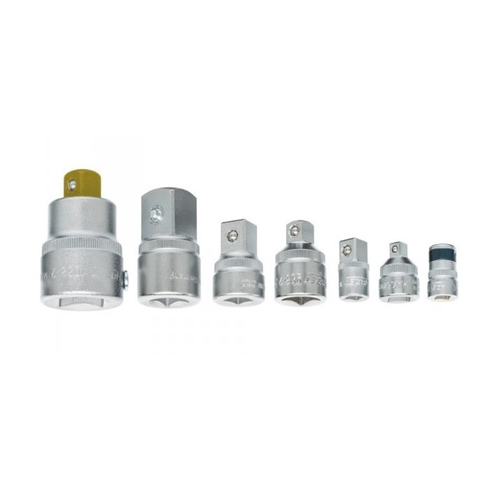Set 7 adaptoare chei Hazet, prindere patrat 1/2 inch, 1/4 inch, 3/4 inch, 3/8 inch