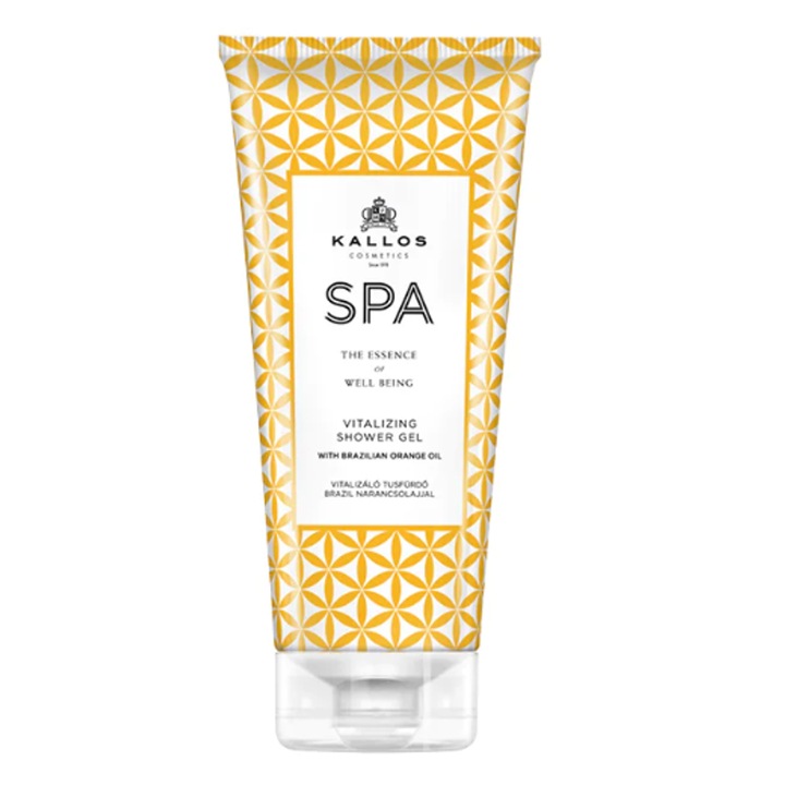 Kallos Spa Vitalizáló Tusfürdő Brazil Narancsolajjal 200ml