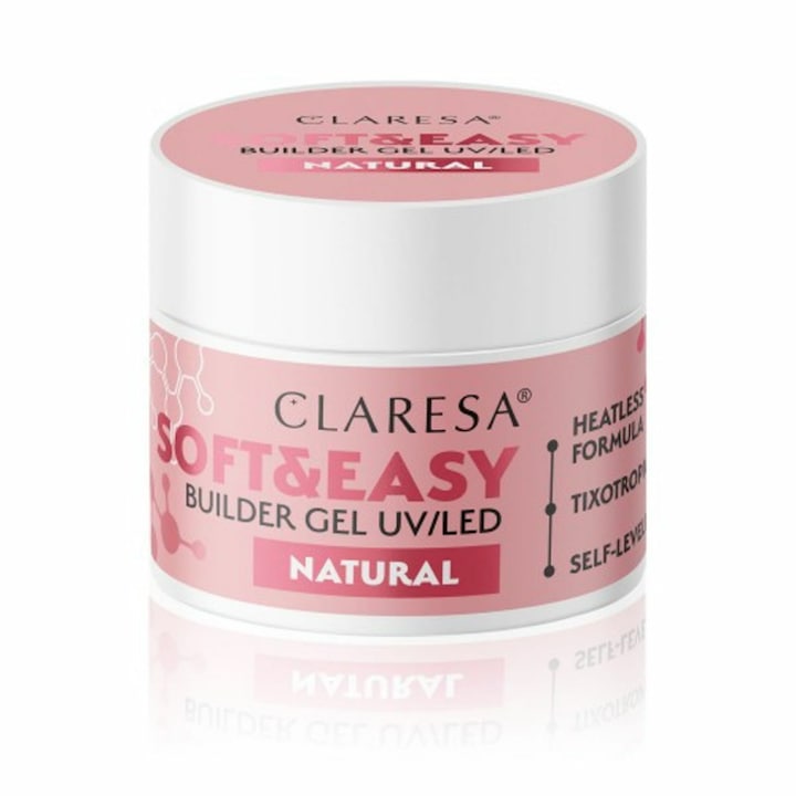 Claresa építőzselé Soft&Easy Natural 45g