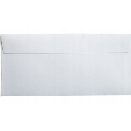 Beeco Peel & Seal Envelopes - 110x220mm, 80g, Pack Of 500, 100% Recycled Bright White (Blue Angel & FSC Certified)