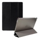 Husa tableta Gigapack, cu suport vertical, aspect piele, clapa activa, deschidere laterala, tripla, suport de birou, neagra, compatibila cu: Apple IPAD Pro 12.9, 2017, / IPAD Pro 12.9, 2015