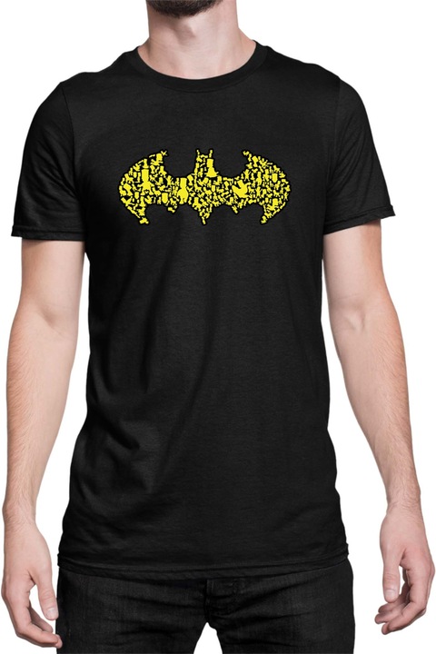 Férfi póló DC Comics Tralala Bartman, Fekete