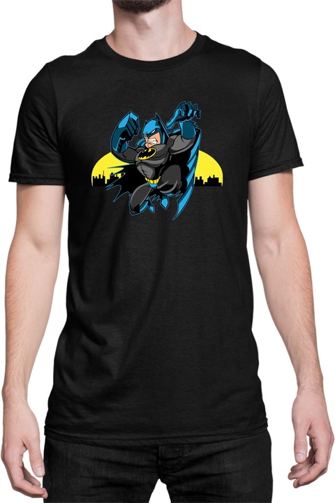 Férfi póló DC Comics Tralala The Batman 06, Fekete