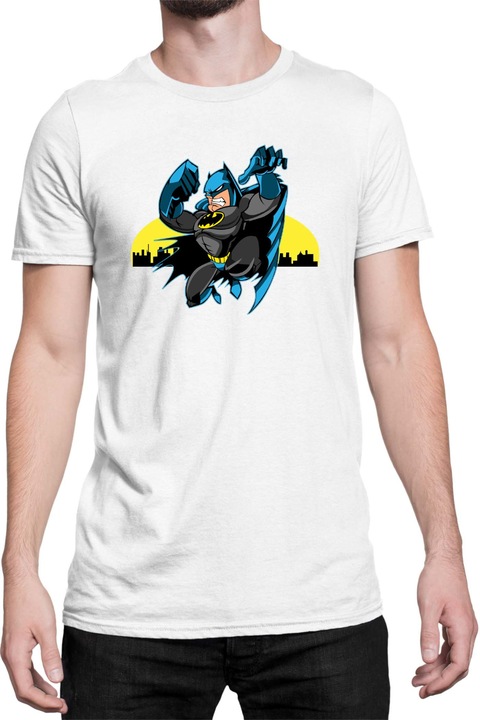 Férfi póló DC Comics Tralala The Batman 06, Fehér