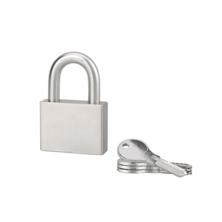 Lacat de exterior, cu 4 chei, 70 mm