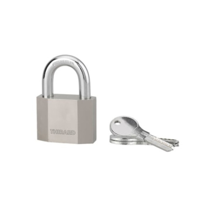 Lacat de exterior, cu 3 chei, 50mm