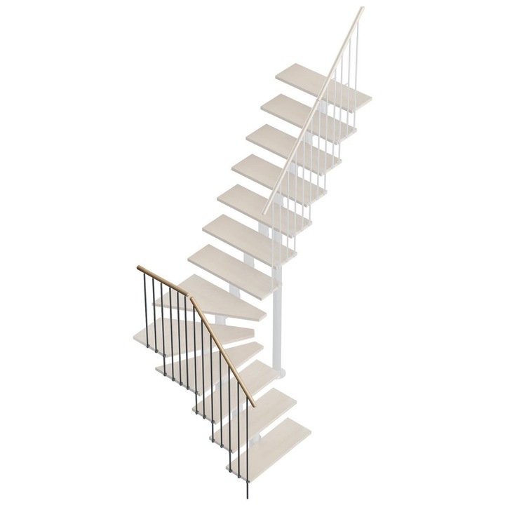 Balustrada Suplimentara Pentru Scara Eureka, 130 cm, Lemn