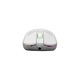 Mouse Gaming cu fir White Shark GALAHAD, 6.400 DPI, 1.000Hz, 66IPS, 20G, Chipset INSTANT A825, Switch-uri HUANO, Butoane Programabile, RGB LED, Cablu braided 1,8m, 101gr., Rubber Coating, Alb
