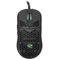 Mouse Gaming cu fir White Shark GALAHAD, 6.400 DPI, 1.000Hz, 66IPS, 20G, Chipset INSTANT A825, Switch-uri HUANO, Butoane Programabile, RGB LED, Cablu braided 1,8m, 101gr., Rubber Coating, Negru