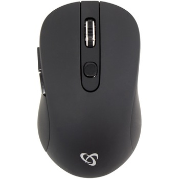 Mouse Wireless Sbox WM-911, 1600DPI, Senzor Optic 6D, Dongle Nano 2.4Ghz., 6 Butoane, 132 gr., Rubber Coating, Negru