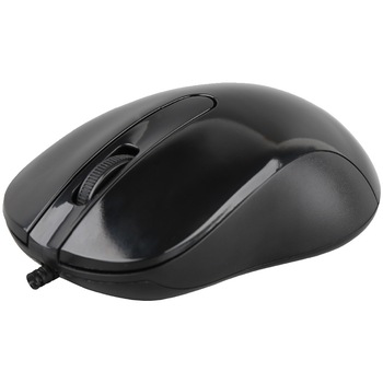 Mouse cu fir Sbox M-901, Ambidextru, 1000DPI, Senzor Optic, Cablu 1.5m, 88 gr., Negru