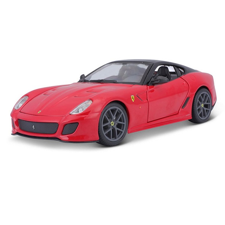 Macheta Ferrari 599 GTO 2010 cu vitrina plexiglass - 1/24 Bburago