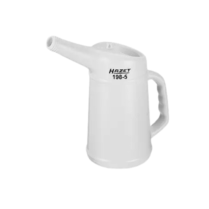 Cana de umplere Hazet, volum 2 litri, alb-transparent