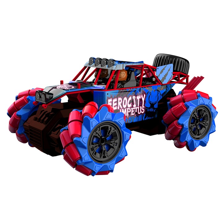 Кола с дистанционно управление Mappy Drift Buggy, Червен/Черен