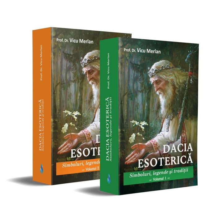 Dacia Esoterica, set doua volume, prof. dr. Vicu Merlan, Editura Daksha