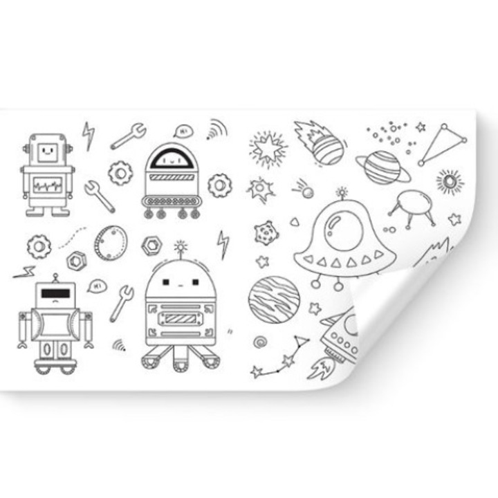 Rola de desen pentru copii, 30 x 300 cm, Funpicroll