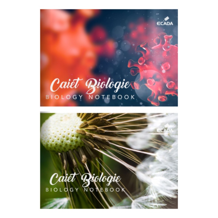Caiet biologie A4,24 file, coperta policrom
