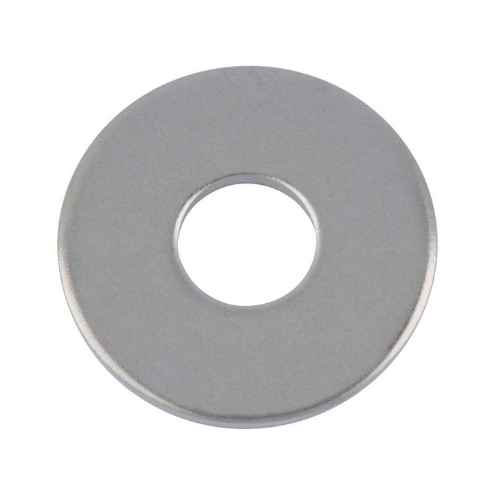 Set 100 bucati saibe plate serie mare 3D, DIN 9021 INOX A4, M8