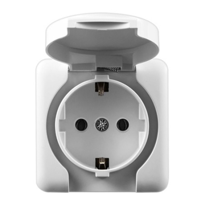 Контакт с капак, Шуко Pt гнездо