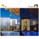 Folie Reflexiva GREATON cu Efect de Oglinda, Pentru Geamuri Interioare, Ferestre, Vizibilitate Redusa din Exterior, Protectie UV, 45x300 cm, Auriu/Argintiu
