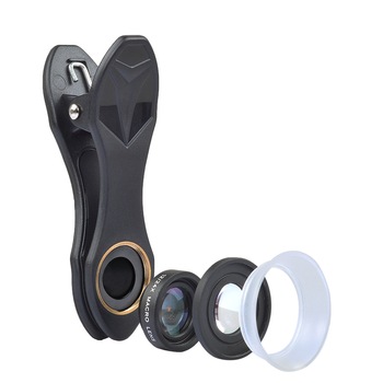 Kit Lentilele profesionale HD 2 in 1 clip Lentila obiectiv 12x Macro + Lentila 24X HD Macro compatibil cu Smartphone si tablete Kit Lentilele profesionale HD 2 in 1 clip Lentila obiectiv 12x Macro + Lentila 24X HD Macro compatibil cu Smartphone si tablete
