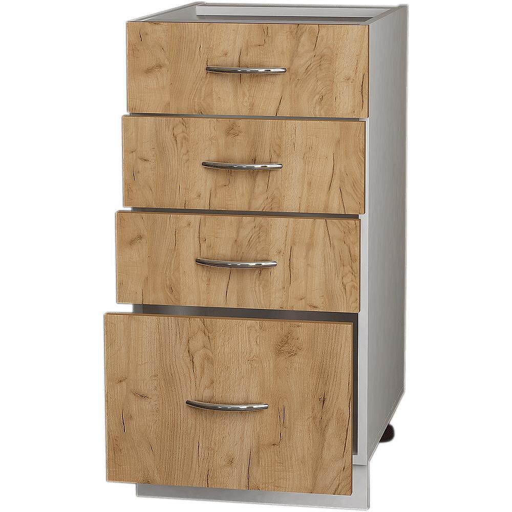 Corp inferior de bucatarie cu 4 sertare Sani Modest 40x48x82 cm