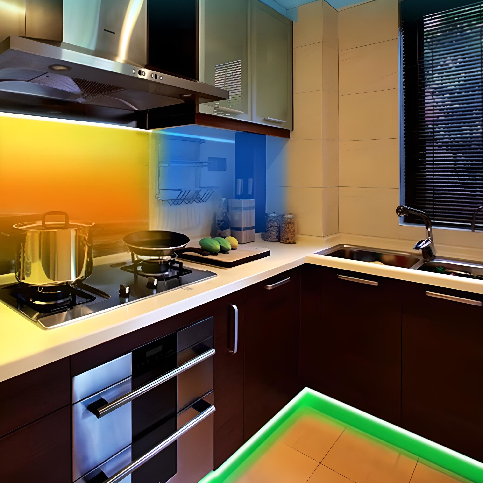 Kit Banda Led Rgb, Interior IP65, Adeziva, Cu Telecomanda, 300 Led-uri ...
