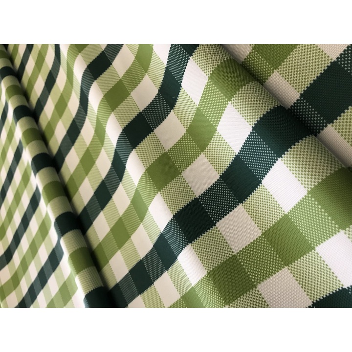 Fata de masa in carouri, FULLBOX, Multicolor, 140x420cm