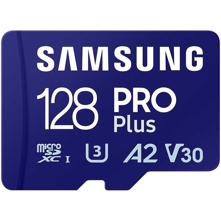 Memóriakártya Samsung microSD, PRO Plus, 128GB