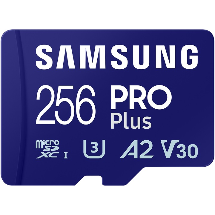 Memóriakártya Samsung microSD, PRO Plus, 256GB