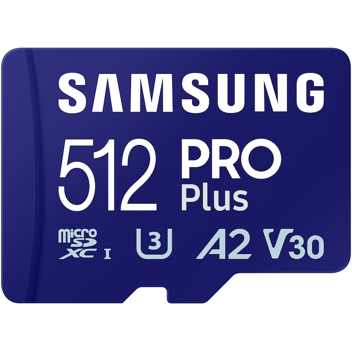 Card de memorie Samsung microSD, PRO Plus, 512GB